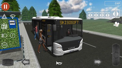 模拟公交车司机驾驶
