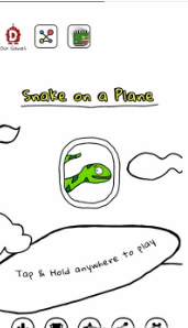 飞机上有蛇