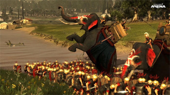 《全面战争：竞技场》中国战象现已登场，踏平罗马！征服希腊！