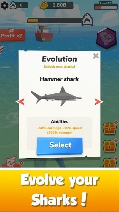 闲置鲨鱼世界