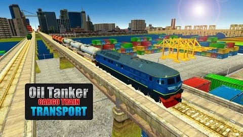 Oil Tanker Cargo Train Transport
