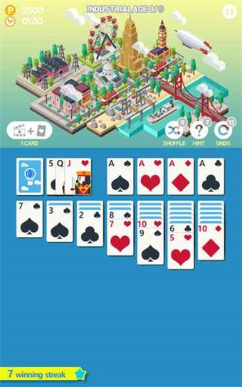 城市建筑卡牌游戏