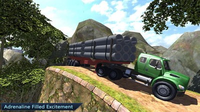 3D山间卡车