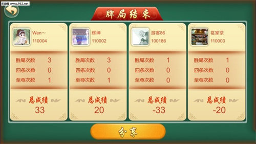 天九地八骨牌游戏