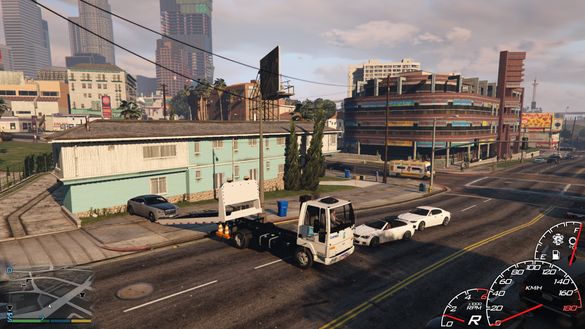 侠盗猎车手5拖车怎么放钩子